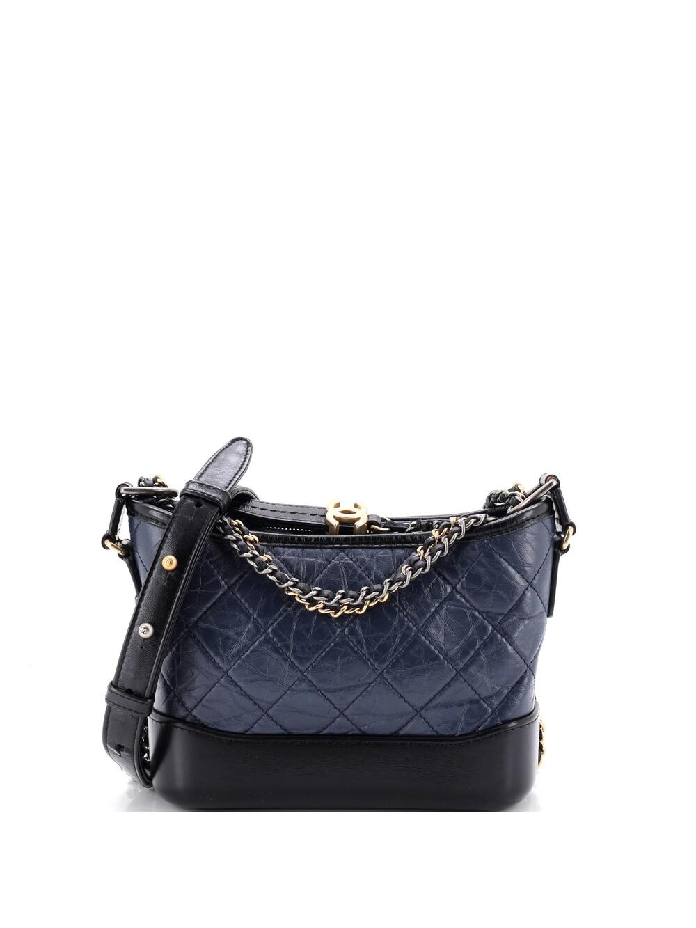 Chanel Gabrielle Hobo Quilted Aged #370614C24B